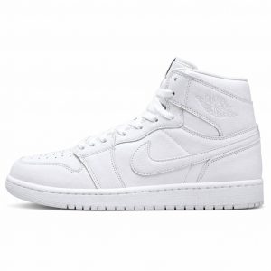 کتونی نایک ایر جردن وان تمامسفید (Air Jordan 1 Triple White)