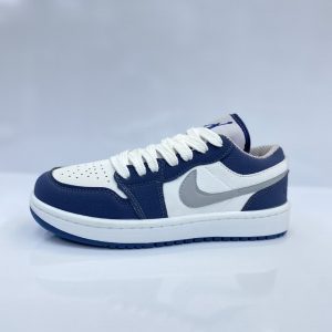 جردن وان ( White Navy Grey )