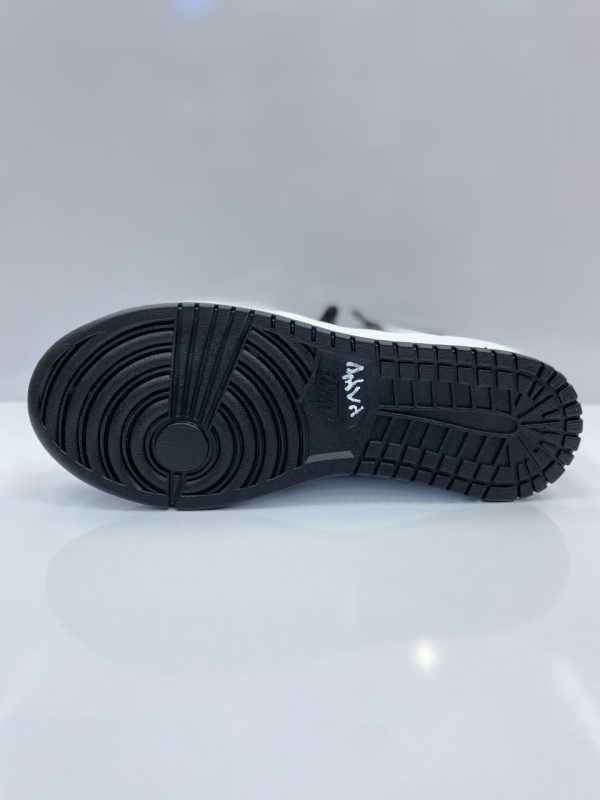 ایرجردن وان ساقدار سفید مشکی ( Air Jordan 1 High Black/White )