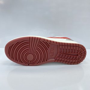 کتونی نایک ایر جردن وان طوسی قرمز (Nike Air Jordan 1 Low Light Iron Ore/Gym Red)