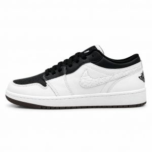 کتونی ایرجردن وان سفید مشکی (Nike air jordan 1 equality )